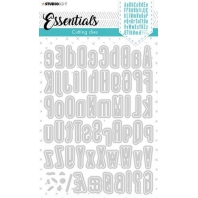 Studio Light Cutting Die Alphabet Tall Essentials nr 390