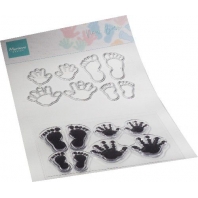 Marianne Design Clear Stamps & Dies - New Bron