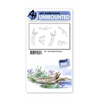 Art Impressions - WC Weathered Stumps - 5413