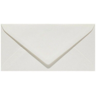 Papicolor Envelop DL Anjerwit 105 gr - CV 6 stuks