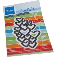 Marianne Design Craftable Art Texture - Harten 