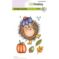 CraftEmotions clear stamps A6 - Hedge 3