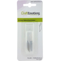 CraftEmotions Reservemesjes voor Ontwerpmes 8 mm soft