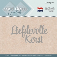 Card Deco Essentials Die -  Liefdevolle Kerst
