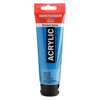 Amsterdam Standard Series Acrylverf Tube 120 ml Primaircyaan 572