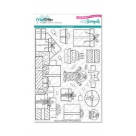 CarlijnDesign - stempels - Slimline cadeaus