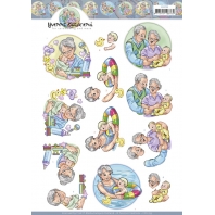 3 D Knipvel - Yvonne Creations - Cudding