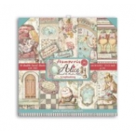Stamperia - Alice Through the Looking Glass - 30,5x30,5 cm 