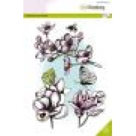 CraftEmotions clearstamps A5 - Bloesem - Magnolia