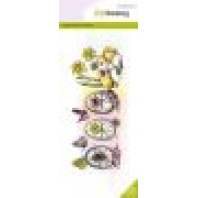 CraftEmotions clearstamps slimline - Paastak