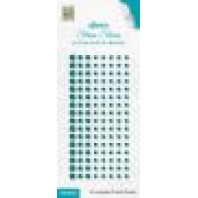 Nellie's Choice Rhinestone set 1 - Kerst groen