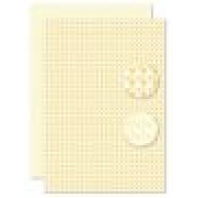 Nellie's Choice 2-zijdige achtergrondvellen Bloemen geel