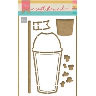 Marianne Design Craft Stencil - Smoothie Kop