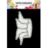 Dutch Doobadoo Cart Art Boomstronk A6