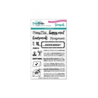 CarlijnDesign  - Stempels Happy Mail XL