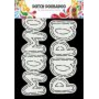 Dutch Doobadoo Card Art Mama en Papa