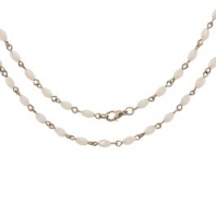 Idea-ology Tim Holtz Assemblage Chain 18 inch Beaded Oblong White