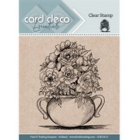 Card Deco Essentials - clear stamp - Urban Flowers