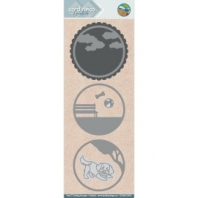 Card Deco Essentials - Build a scene Dies - Dogs