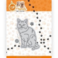 Amy Design - Fur Friends - Snijmal - Cat 