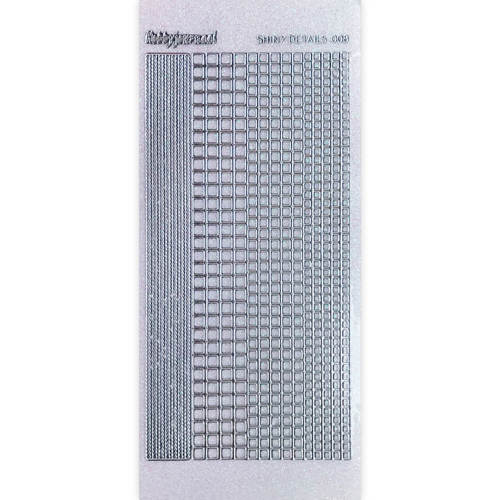 Shiny Details - Square - Zilver