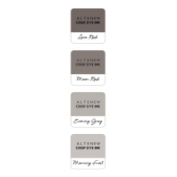 Altenew - Crisp Dye Ink Color Swatches - Warm Gray