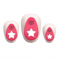 Vaessen Creative - Figuurpons Set Sterren 15-25-37,5mm