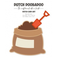 Dutch Doobadoo Cart Art Zak met aarde A5