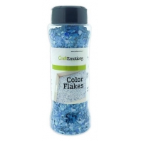 CraftEmotions Color Flakes - Graniet Blauw