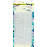 Craft Emotions Siliconen mal alfabet klein