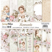 Scrapboys -  Moments papers -  30,5x30,5cm