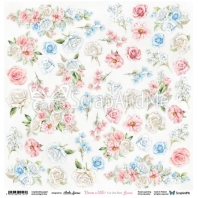 ScrapAndMe - Cut Out Sheet Flowers - Dream a Little