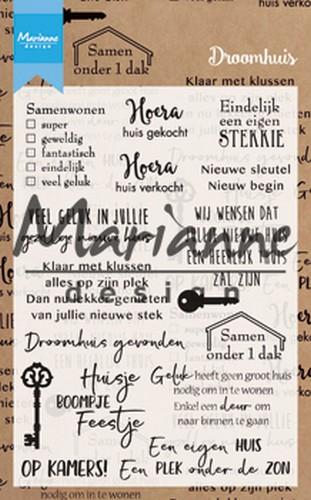 Clear stamp - Droomhuis