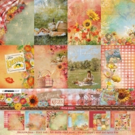 Studio Light Paper set Sunflower Kisses nr 27 - 30,5x30,5cm