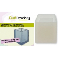 CraftEmotions Siliconen mal bakje - rechthoek