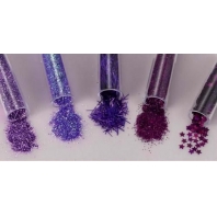 Glitterset assorti Magic 1,8gr 5 stuks