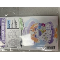 Art Impressions - 5763 - Bunny Girl Set Throwback