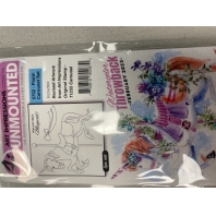 Art Impressions - 5752 - Floral Carousel Set Throwback