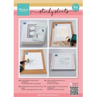 Marianne Design Sticky Sheets - dubbelzijdig plakraster 5 vel