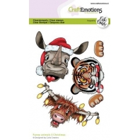 CraftEmotions Clearstamps A6 - Funny Animals 5