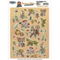 Yvonne Creations - Awesome Autumn - elements sheet