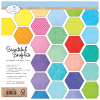 Elizabeth Craft Yardstick Paper Beautiful Brights 30,5x30,5cm