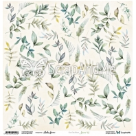 ScrapAndMe Cut out sheet Leaves 12 30,5x30,5cm
