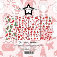 Paper Favourites - paperpack Christmas Gnomes. 15x15cm