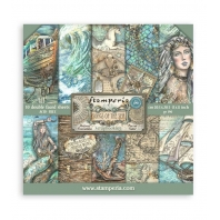 Stamperia - Songs of the Sea - 20,3x20,3cm