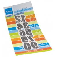 Marianne Design Craftable Alfabet Nummers