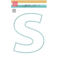 Marianne Design Craft Stencil - S letter