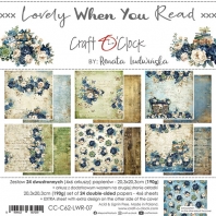 Craft O Clock - Lovely when you Read - 20,3x20,3cm