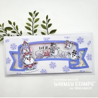 Whimsy Stamps - Slimline Banner Die