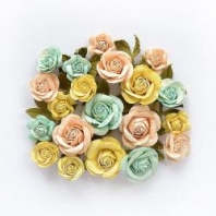 Little Birdie - Paper Flowers - Fiona Pastel Palette
